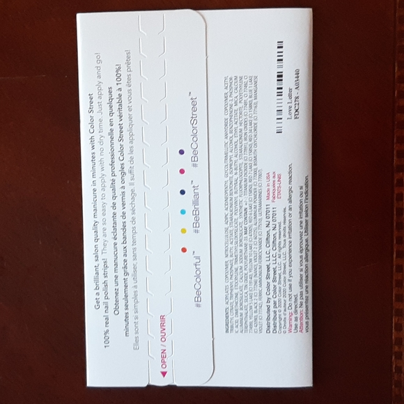Color Street Love Letter NWT - Picture 2 of 2